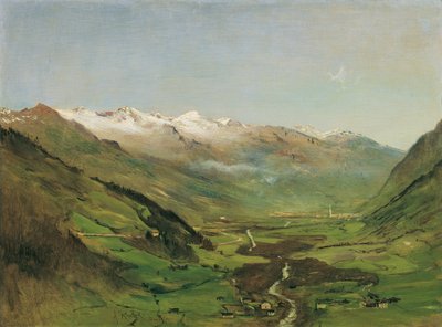 La valle di Gastein I da Anton Romako