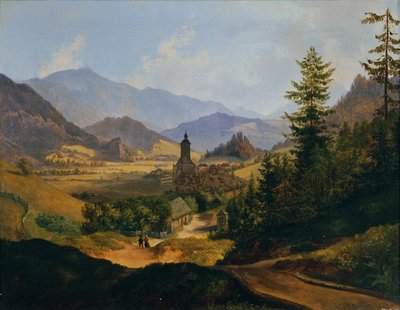 Il monte Josephsberg presso Mariazell da Anton Schiffer