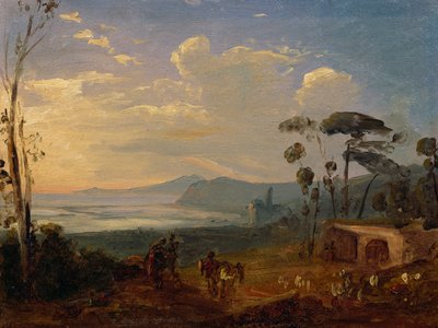Bacoli e Campo Miseno da Anton Sminck Pitloo