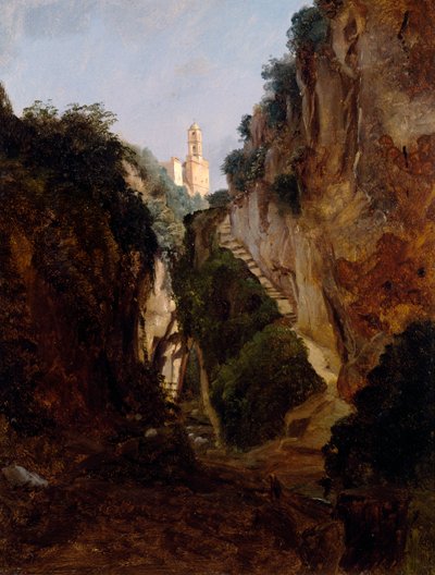 Gola rocciosa a Sorrento, di Anton Sminck Pitloo da Anton Sminck Pitloo
