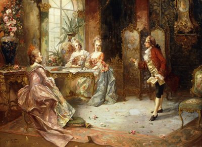 La Lezione di Storia di Maria Antonietta da Anton Telser