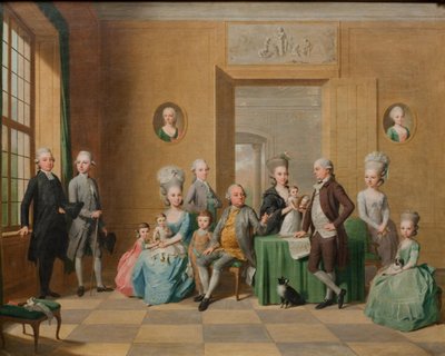 La famiglia Souchay da Anton Tischbein