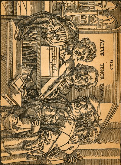 Una rara xilografia di Anton Von Worms Anton Woensam da Anton Woensam