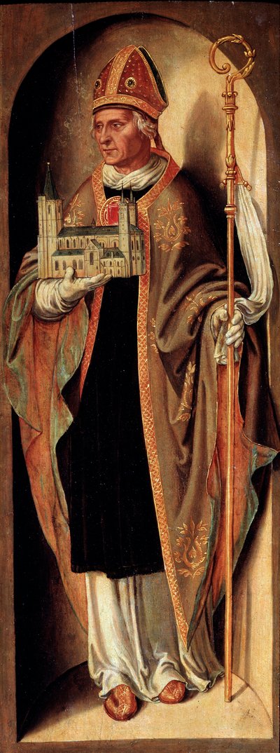 San Cuniberto, Vescovo di Colonia, inizio XVI secolo da Anton Woensam