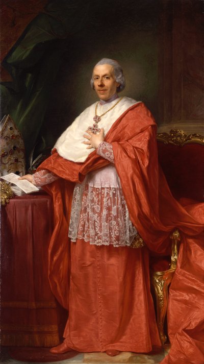 Cardinale Muzzio Gallo da Anton von Maron