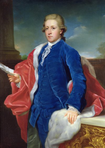 William Cavendish, 5º Duca di Devonshire da Anton von Maron