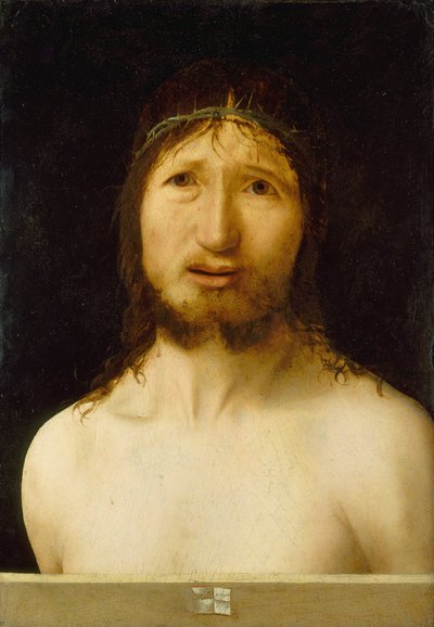 Cristo incoronato di spine da Antonello da Messina