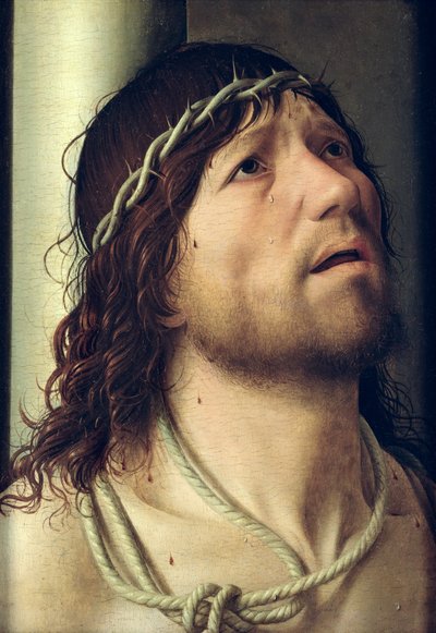 Cristo alla colonna (dettaglio) da Antonello da Messina