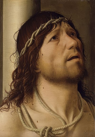 Cristo alla colonna della flagellazione da Antonello da Messina