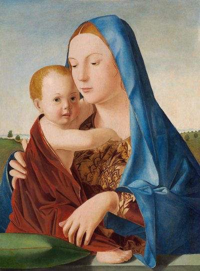 Madonna col Bambino, c. 1475 da Antonello da Messina