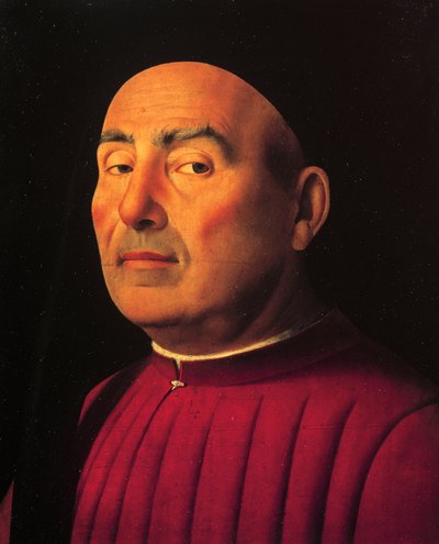 Ritratto di un uomo o Trivulzio da Antonello da Messina