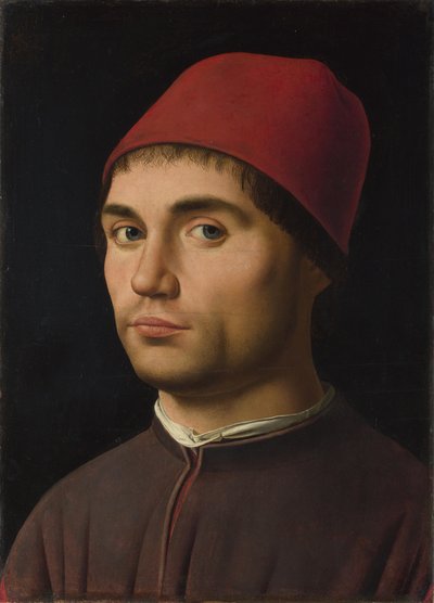 Ritratto di un uomo, ca 1475 da Antonello da Messina