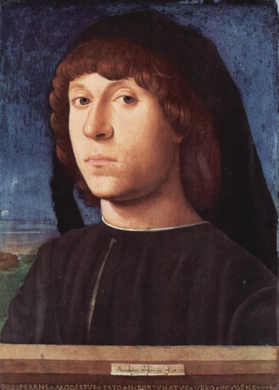 Ritratto di un giovane uomo da Antonello da Messina
