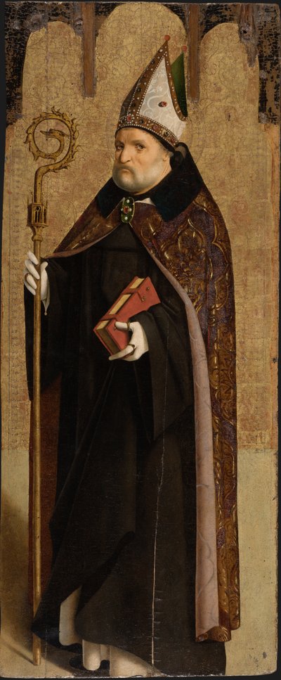 San Benedetto da Norcia, ca 1470-1475 da Antonello da Messina