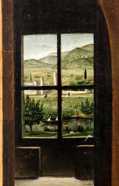 San Girolamo nello studio, particolare, 1475 circa (olio su tavola) da Antonello da Messina