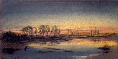 Tramonto, maggio 1884 da Frederick (attr. to) Barnard