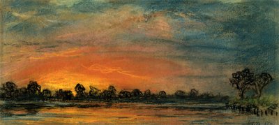 Tramonto a Chelsea, Londra da Frederick (attr. to) Barnard