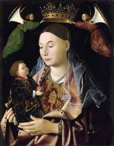 La Vergine e il Bambino da Antonello da Messina
