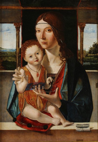 La Vergine e il Bambino da Antonello da Messina