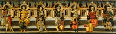 Le sette virtù da Antonfrancesco dello Scheggia
