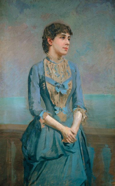 Ritratto di Lluïsa Dulce i Tresserra, Marchesa di Castellflorite da Antoni Caba