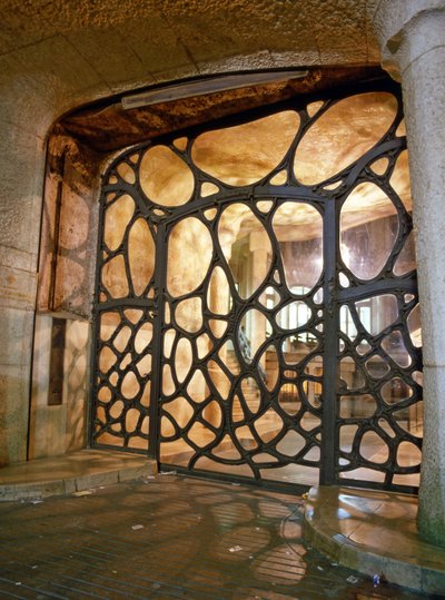 La Casa Milà, La Pedrera, Passeig de Gracia a Barcellona (Spagna). Architetto Antoni Gaudí i Cornet da Antoni Gaudi