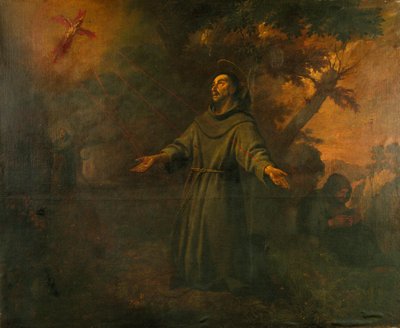 San Francesco riceve le stimmate da Antoni Viladomat Y Manalt