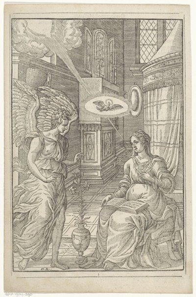 Annunciazione da Antoni van Leest