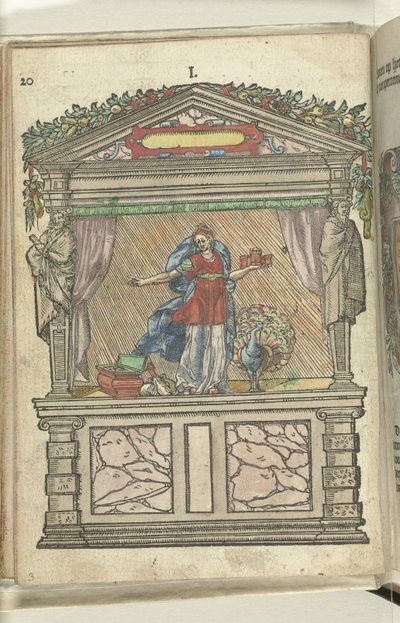 Scena con Giunone, 1578 da Antoni van Leest