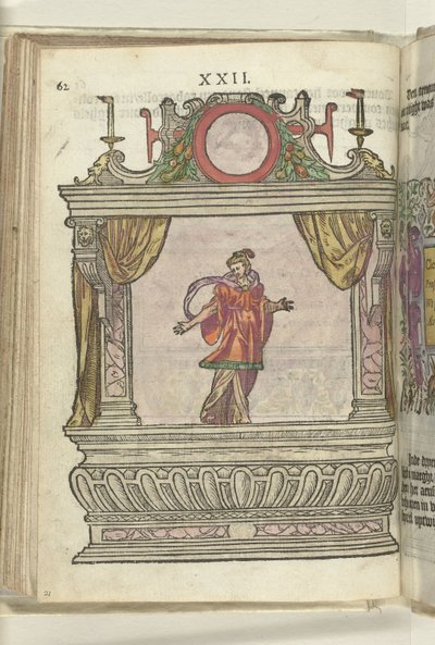 Scena con la personificazione della Clemenza, 1578 da Antoni van Leest
