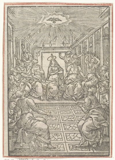 Discesa dello Spirito Santo da Antoni van Leest
