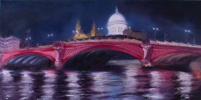 St Paul’s, Blackfriars Bridge, 2013 da Antonia Myatt