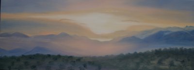 Alba sulla Sierra Nevada da Antonia Myatt