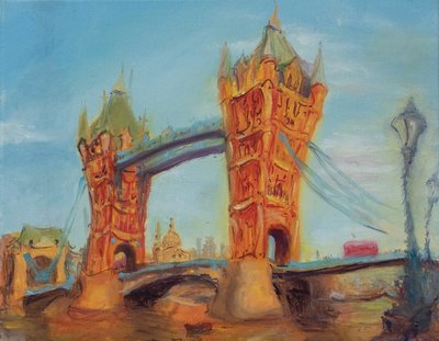 Ponte della Torre, studio da Antonia Myatt