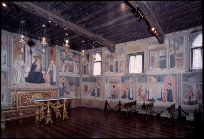 Veduta generale della vita di Santa Francesca romana da Antoniazzo Romano