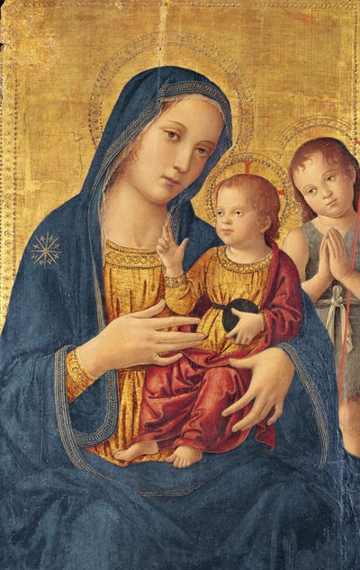 Vergine e Bambino con San Giovanni Battista da Antoniazzo Romano