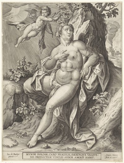 Allegoria della fede da Antonie Wierix (II)