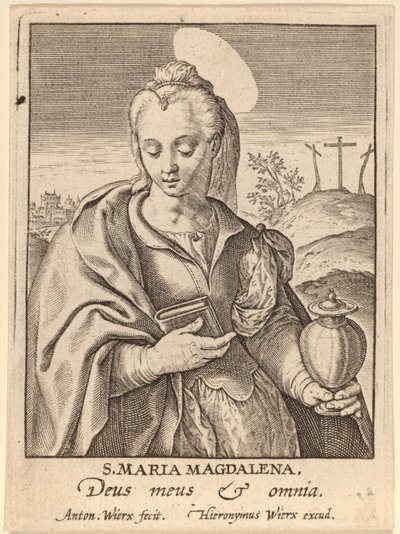Santa Maria Maddalena da Antonie Wierix