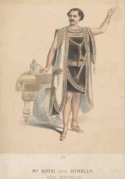 Sig. Rossi come Otello da Antonin Marie Chatiniere
