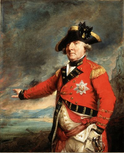 Generale George Augustus Eliott (poi 1° Barone Heathfield) da Antonio (attr.to) Poggi