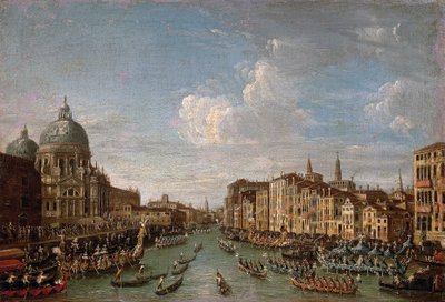 Regata storica di Venezia da Antonio (follower of) Canaletto