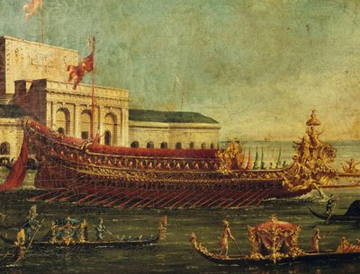 Il Bucintoro, Italia da Antonio (studio of) Canaletto