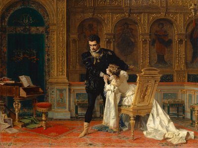 Scena da Fiesco di Schiller (Atto IV, Scena 14) da Antonio Barzaghi Cattaneo