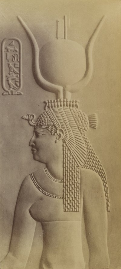 Cleopatra, Tempio di Dendera da Antonio Beato