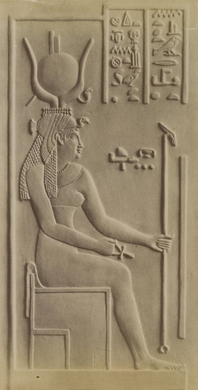 Iside, Tempio di Dendera da Antonio Beato