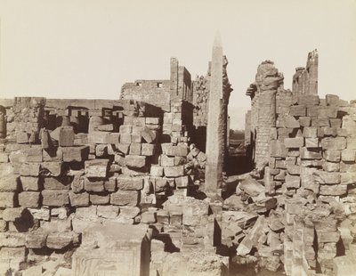 Tempio di Karnak, Egitto da Antonio Beato