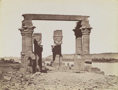 Chiosco di Qertassi, vista da sud del chiosco da Antonio Beato