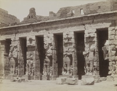 Medinet Habu da Antonio Beato