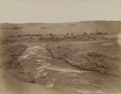 Rapide alle Cataratte del Nilo, Egitto da Antonio Beato