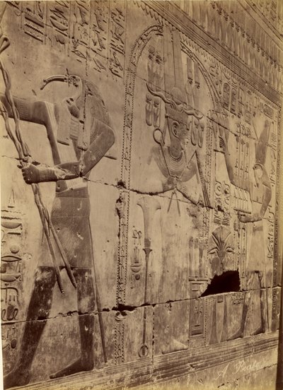 Rilievo della Purificazione di Seti I, Abydos da Antonio Beato